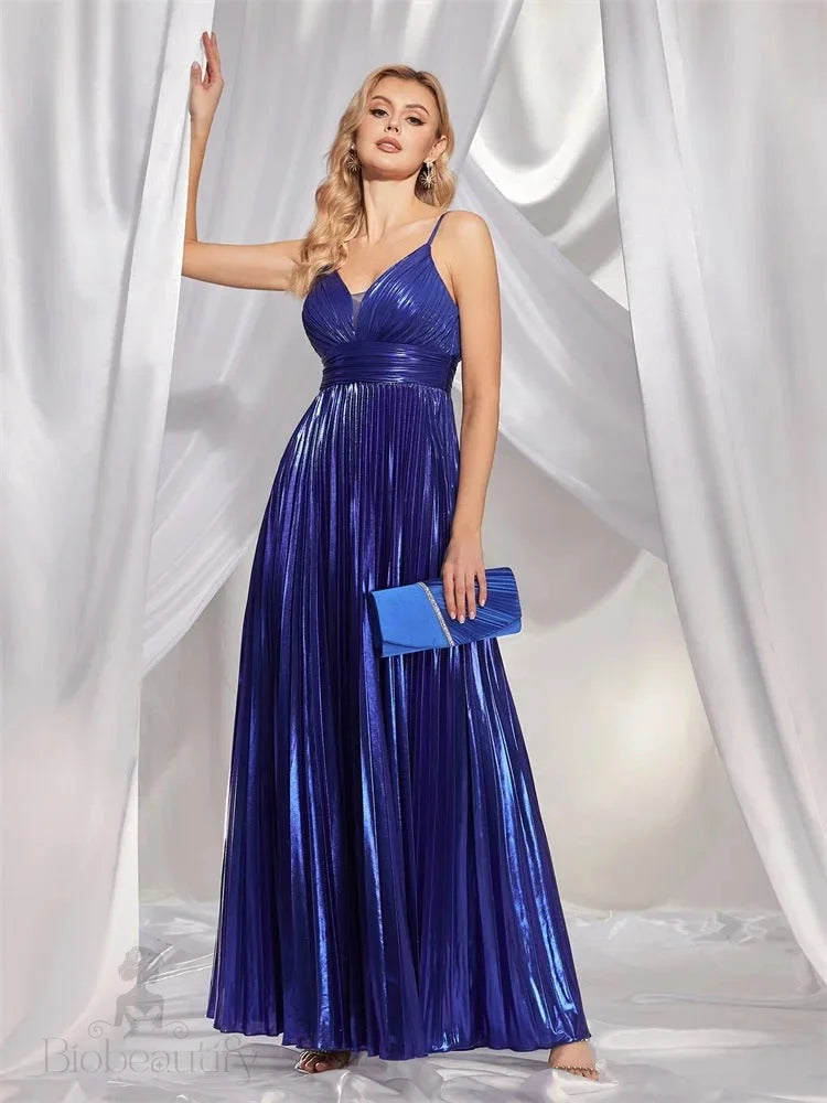 Lamary Pleated Gown