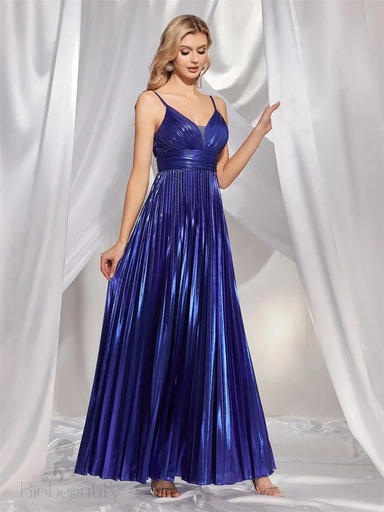 Lamary Pleated Gown