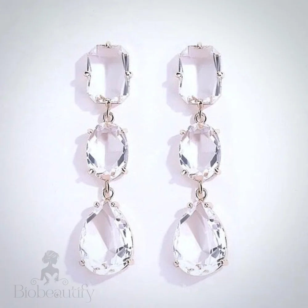 Wedding Jewelry - Crystal Bridal Earrings - More Colors