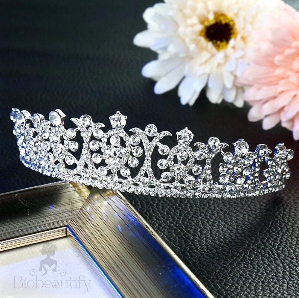 Leanne Cubic Zirconia Wedding Tiara