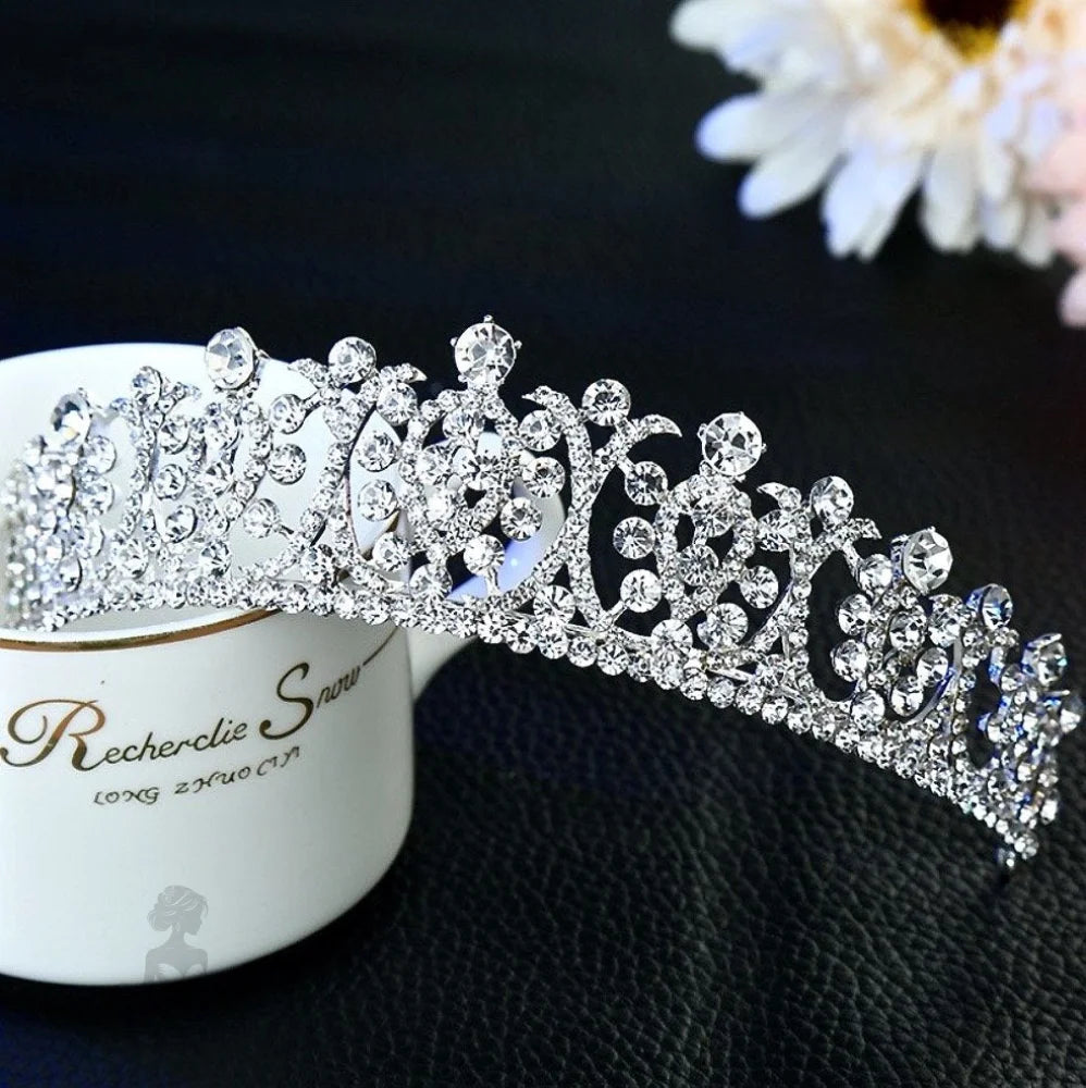 Leanne Cubic Zirconia Wedding Tiara