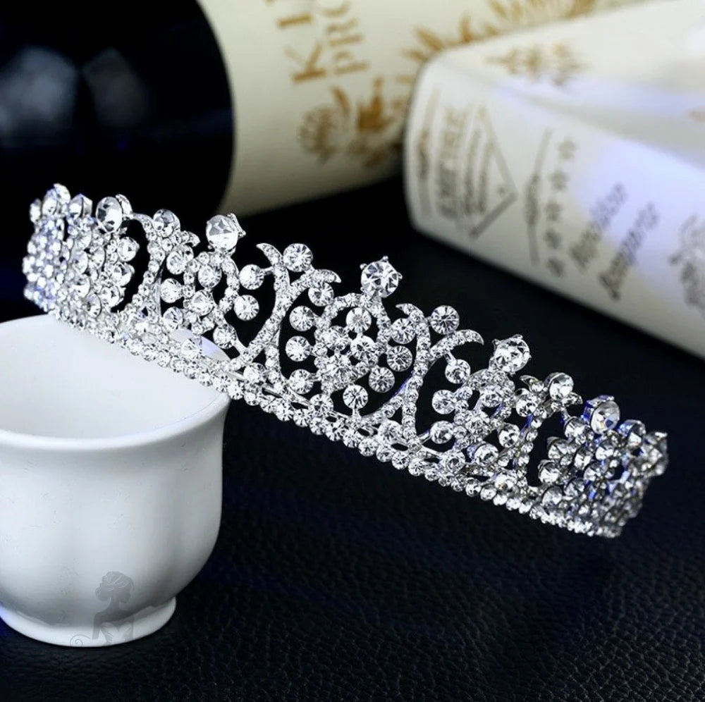 Leanne Cubic Zirconia Wedding Tiara