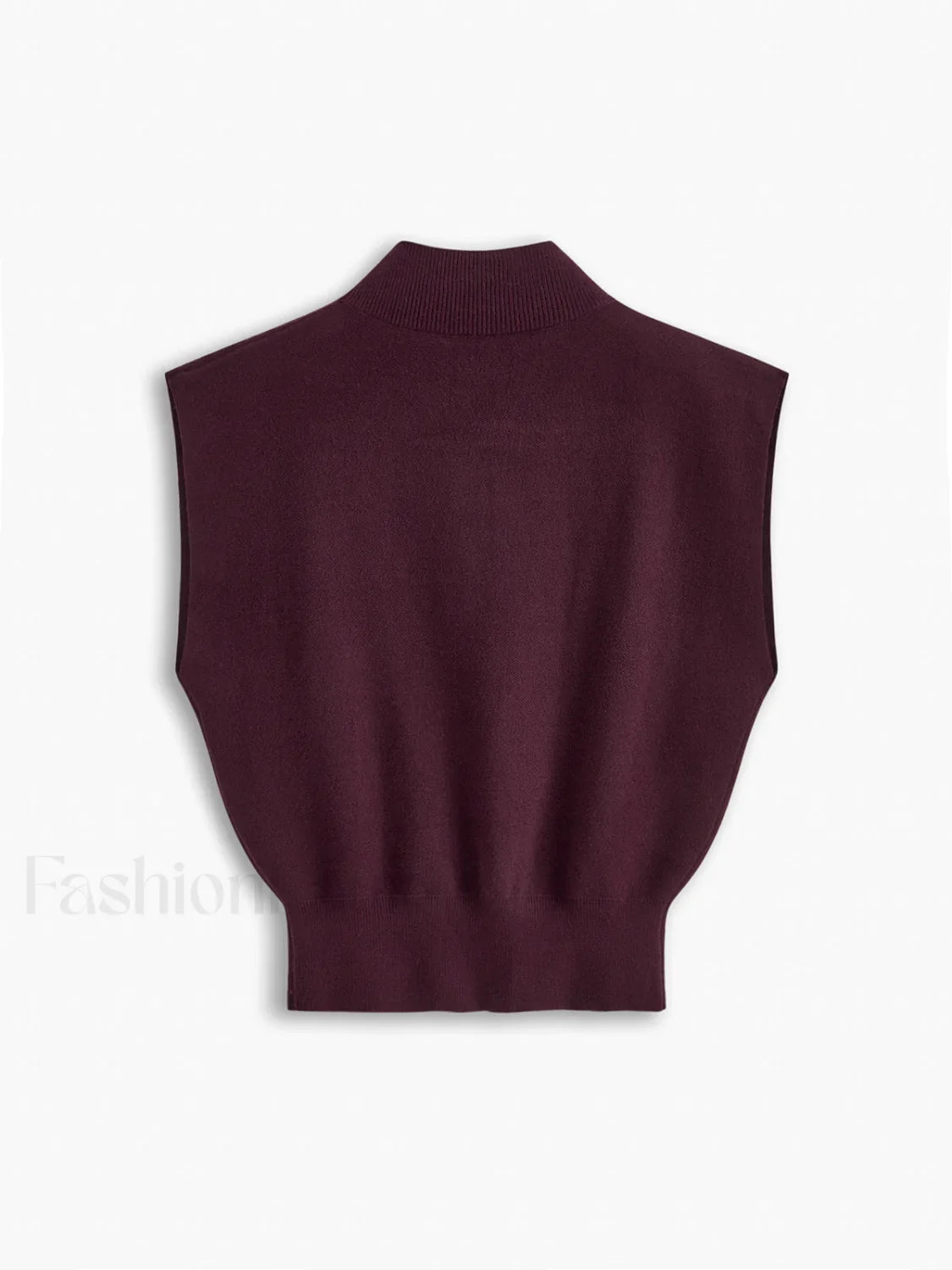 Leisurely Solid Pullover Sweater Vest Sweater Vests