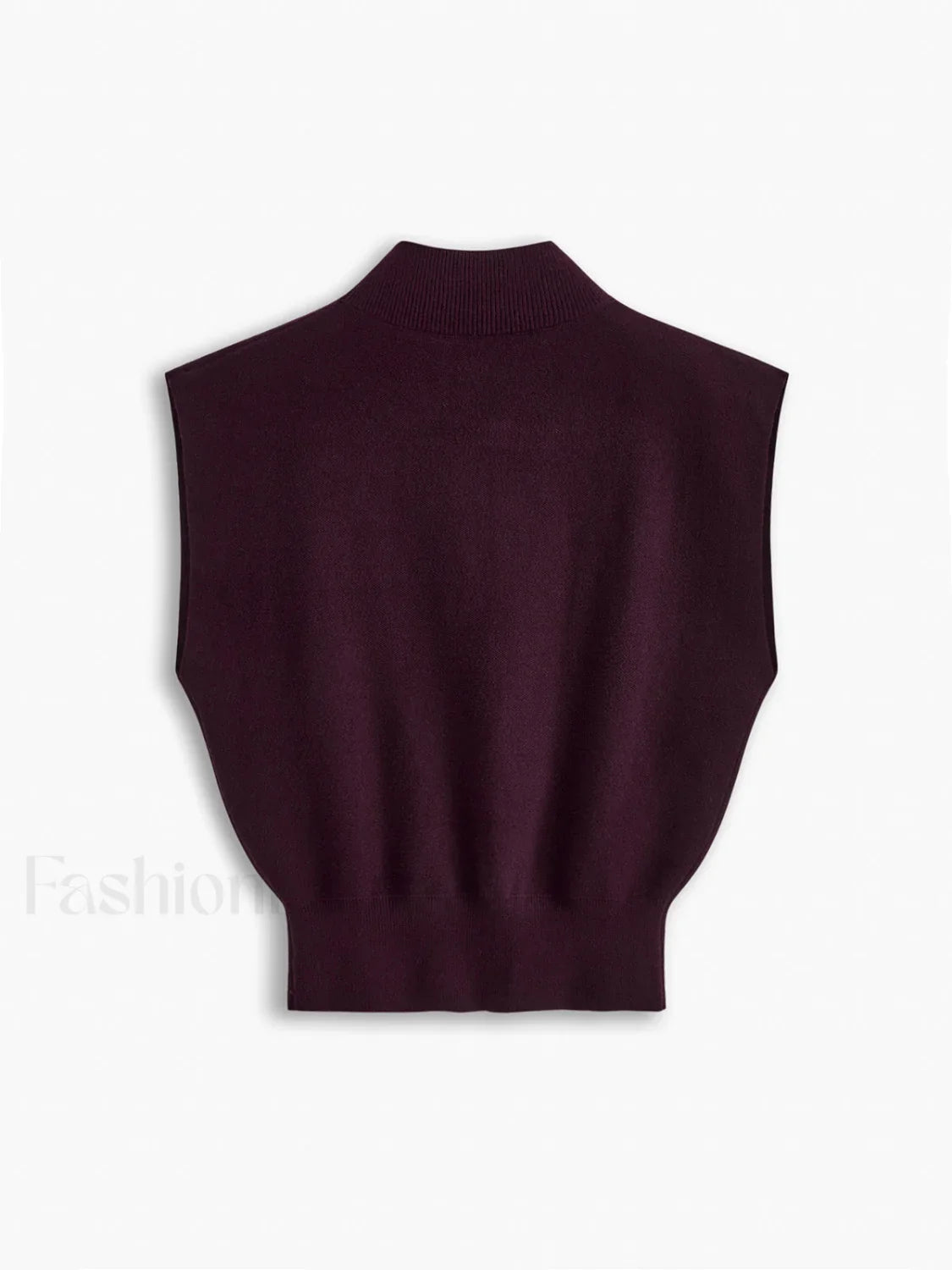 Leisurely Solid Pullover Sweater Vest Sweater Vests