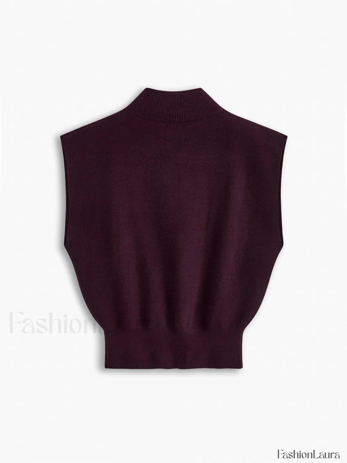 Leisurely Solid Pullover Sweater Vest Sweater Vests