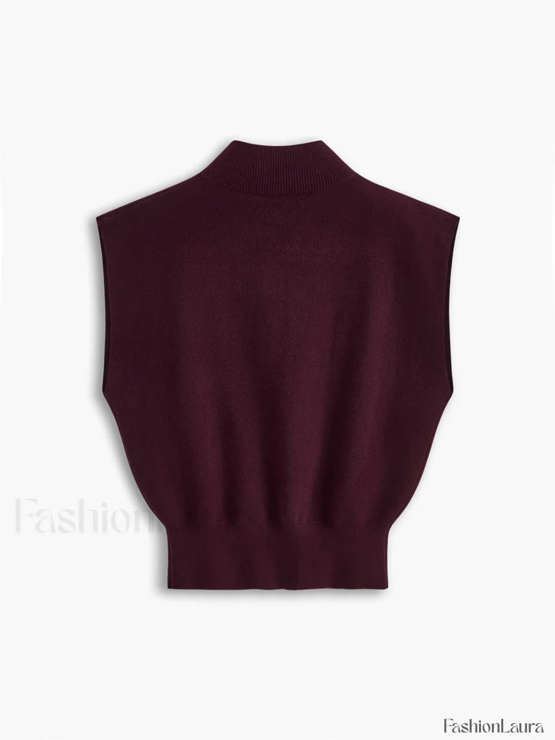 Leisurely Solid Pullover Sweater Vest Sweater Vests
