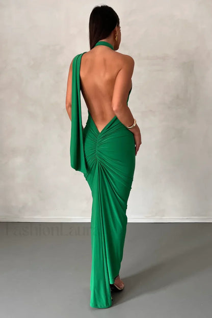 Leoni Elegant Midi Dress
