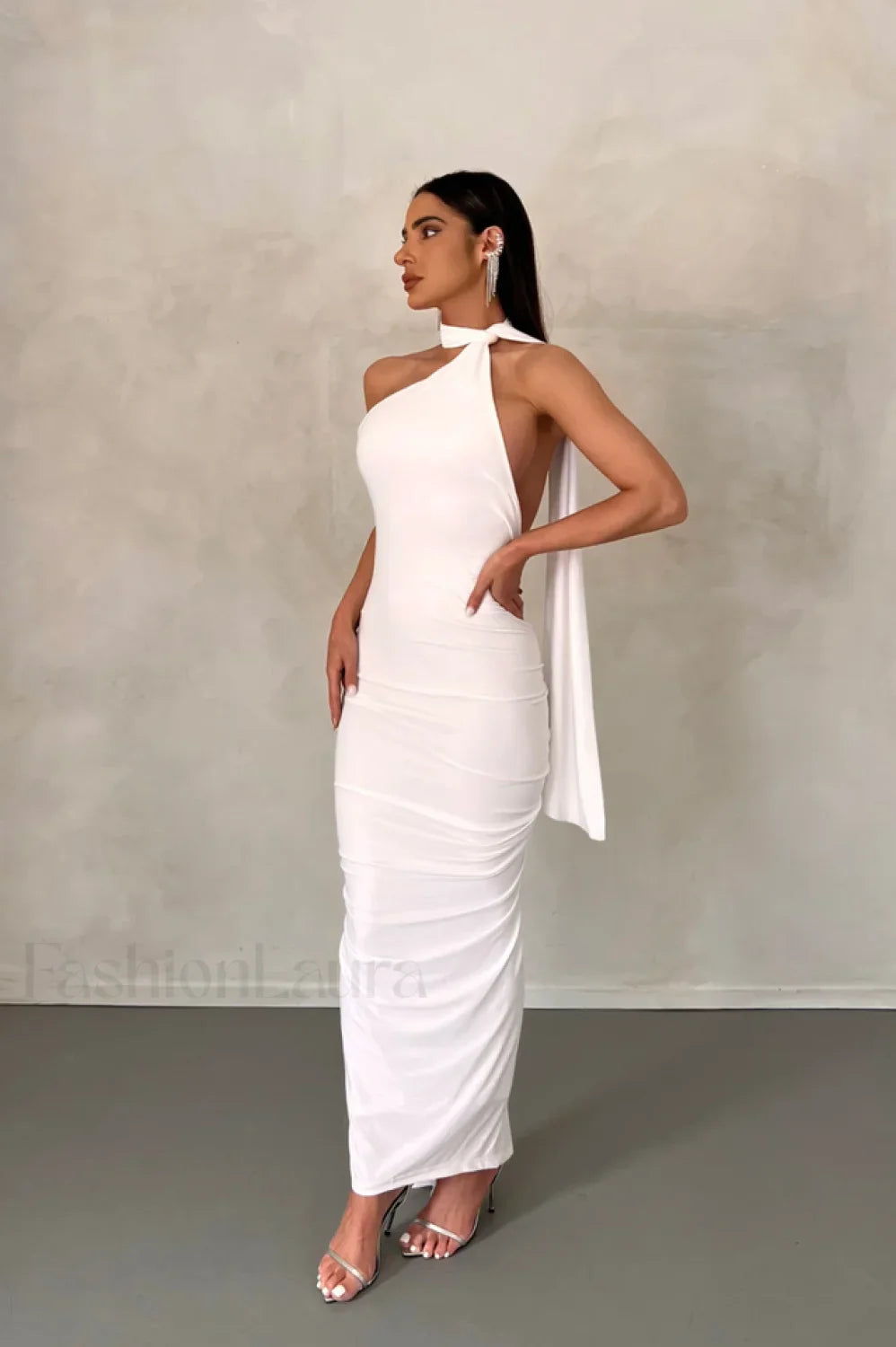 Leoni Elegant Midi Dress