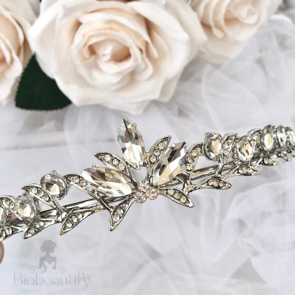 Lexi Wedding Tiara With Crystals