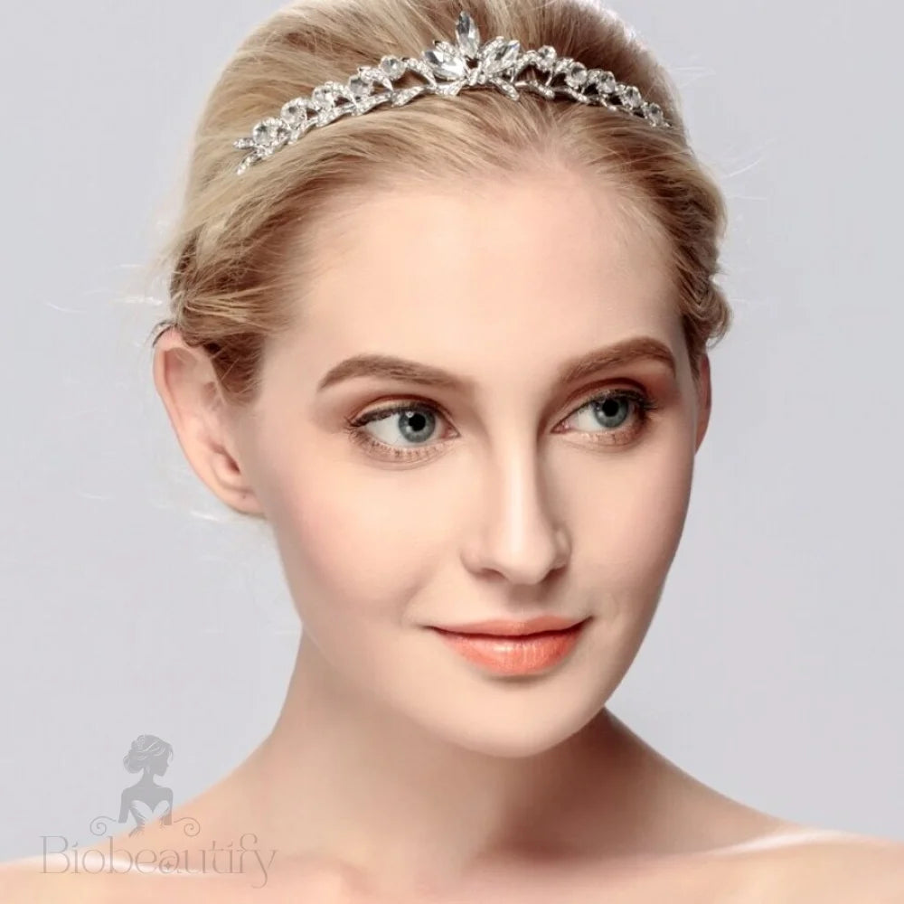 Lexi Wedding Tiara With Crystals