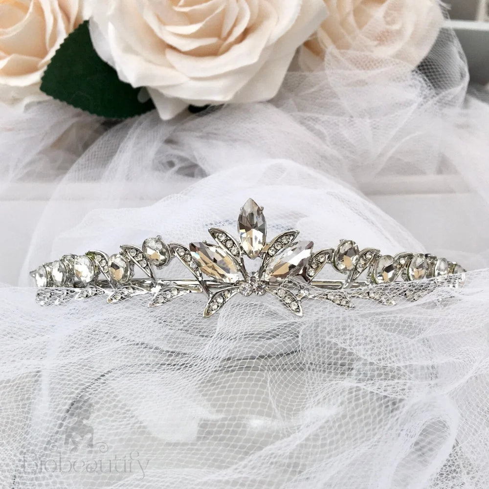 Lexi Wedding Tiara With Crystals