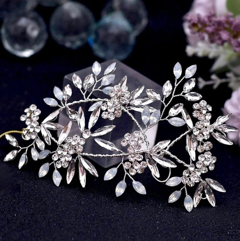 Lora Opal Bridal Hairpiece