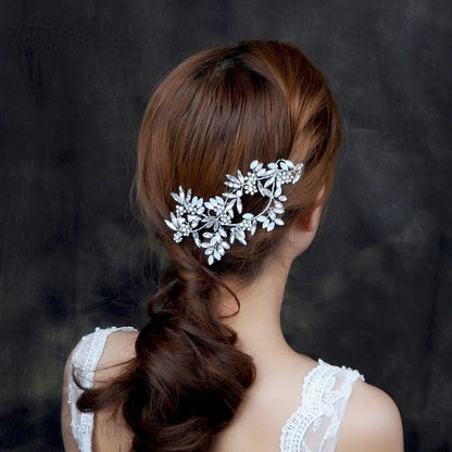 Lora Opal Bridal Hairpiece