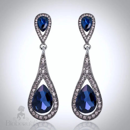 Wedding Jewelry - Crystal Bridal Earrings - More colors available