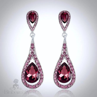 Wedding Jewelry - Crystal Bridal Earrings - More colors available