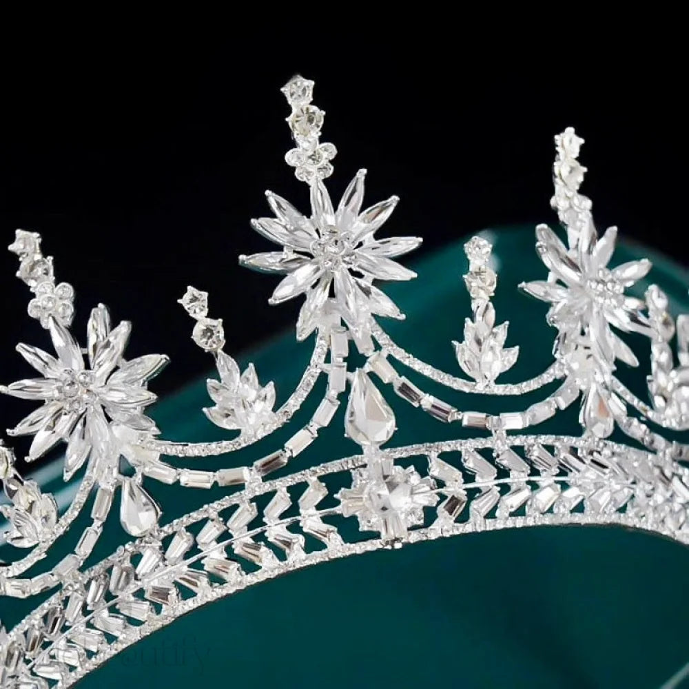 Ludmila Cubic Zirconia Wedding Tiara