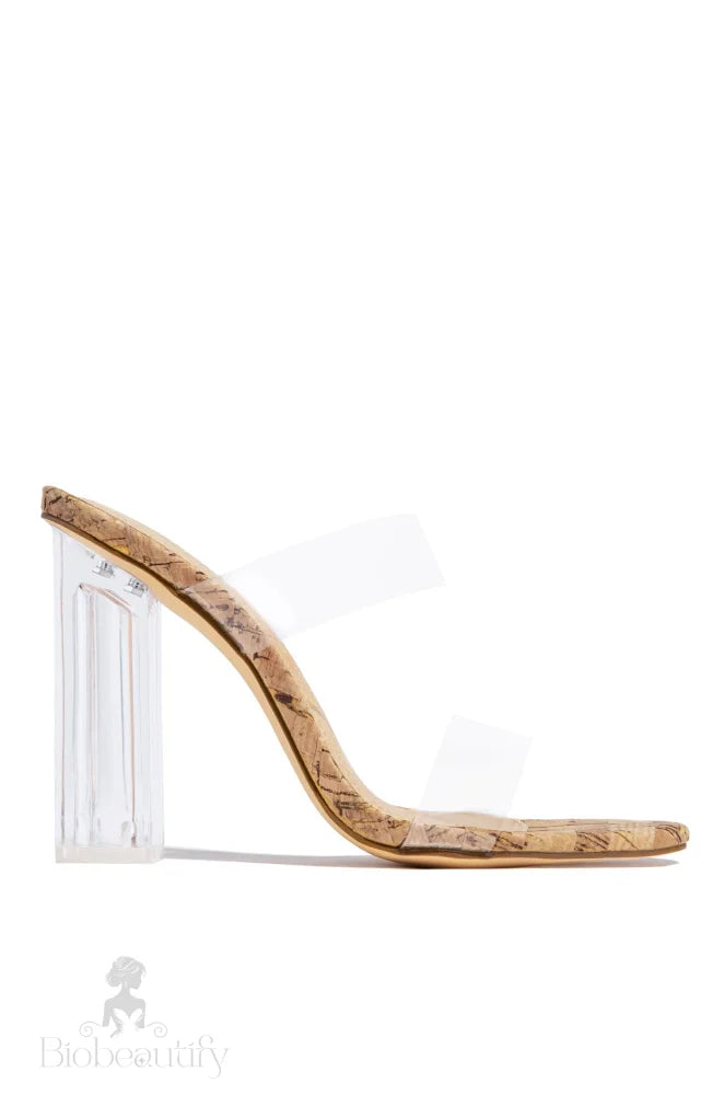 Lylah Cork Heels 9 /