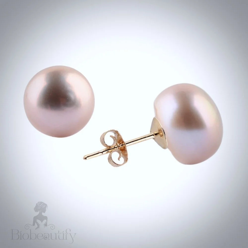 Mabel - Freshwater Pearl Stud Earrings - More Colors Available