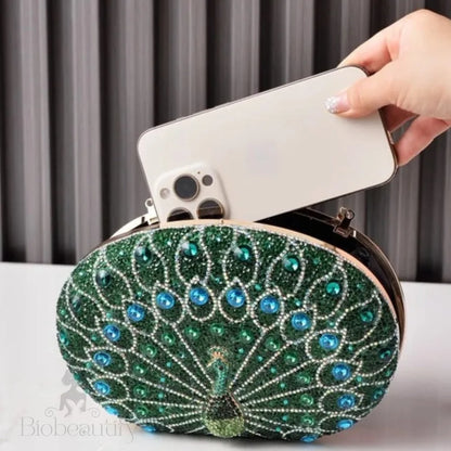 Madyson Clutch Bag With Rhinestones