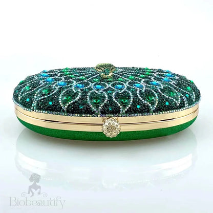 Madyson Clutch Bag With Rhinestones