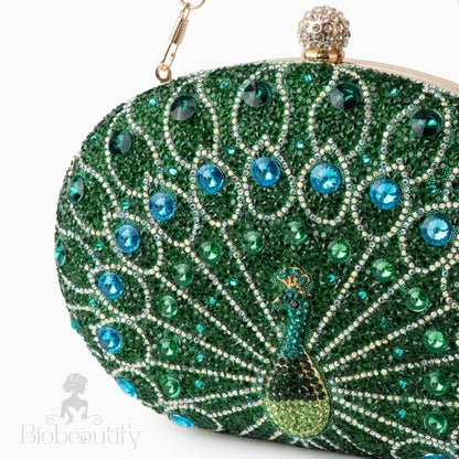 Madyson Clutch Bag With Rhinestones