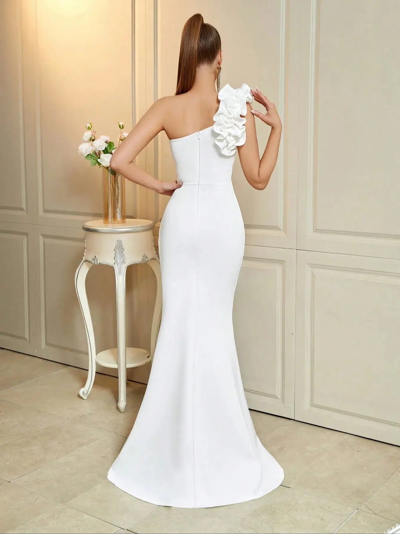 Royce One Shoulder Gown