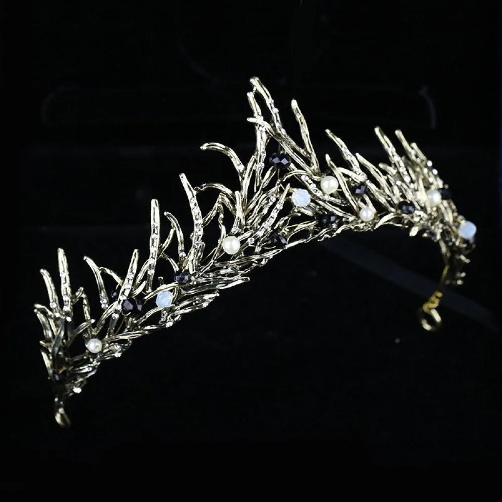 Malena Baroque Tiara For Brides