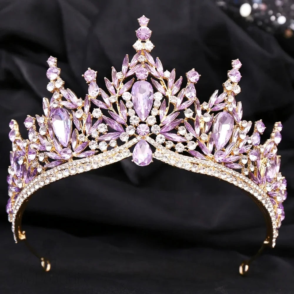 Wedding Hair Accessories - Crystal Bridal Tiara - More Colors