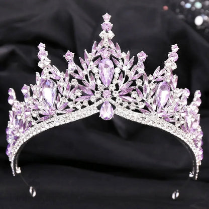 Wedding Hair Accessories - Crystal Bridal Tiara - More Colors