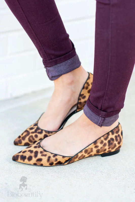 Marc Fisher: Leopard Sunny Flats 6 / Brown