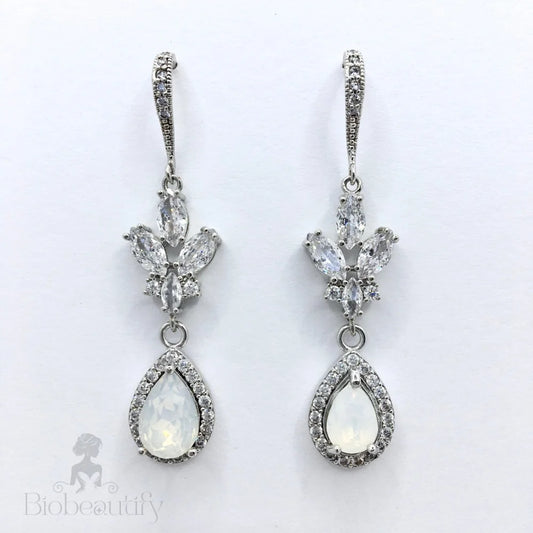 Marielle Opal Bridal Earrings