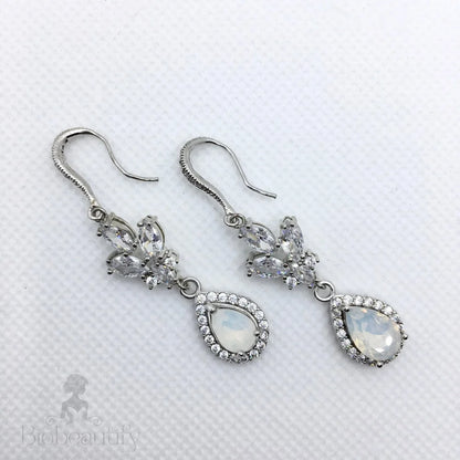 Marielle Opal Bridal Earrings