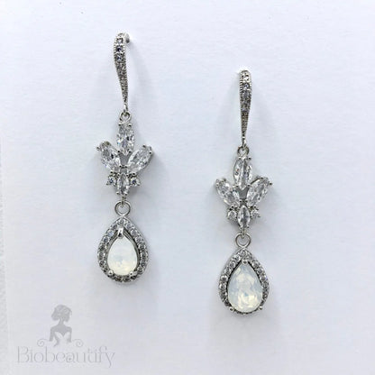 Marielle Opal Bridal Earrings