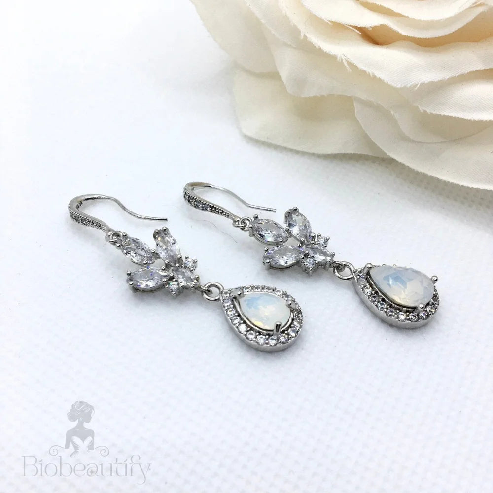 Marielle Opal Bridal Earrings