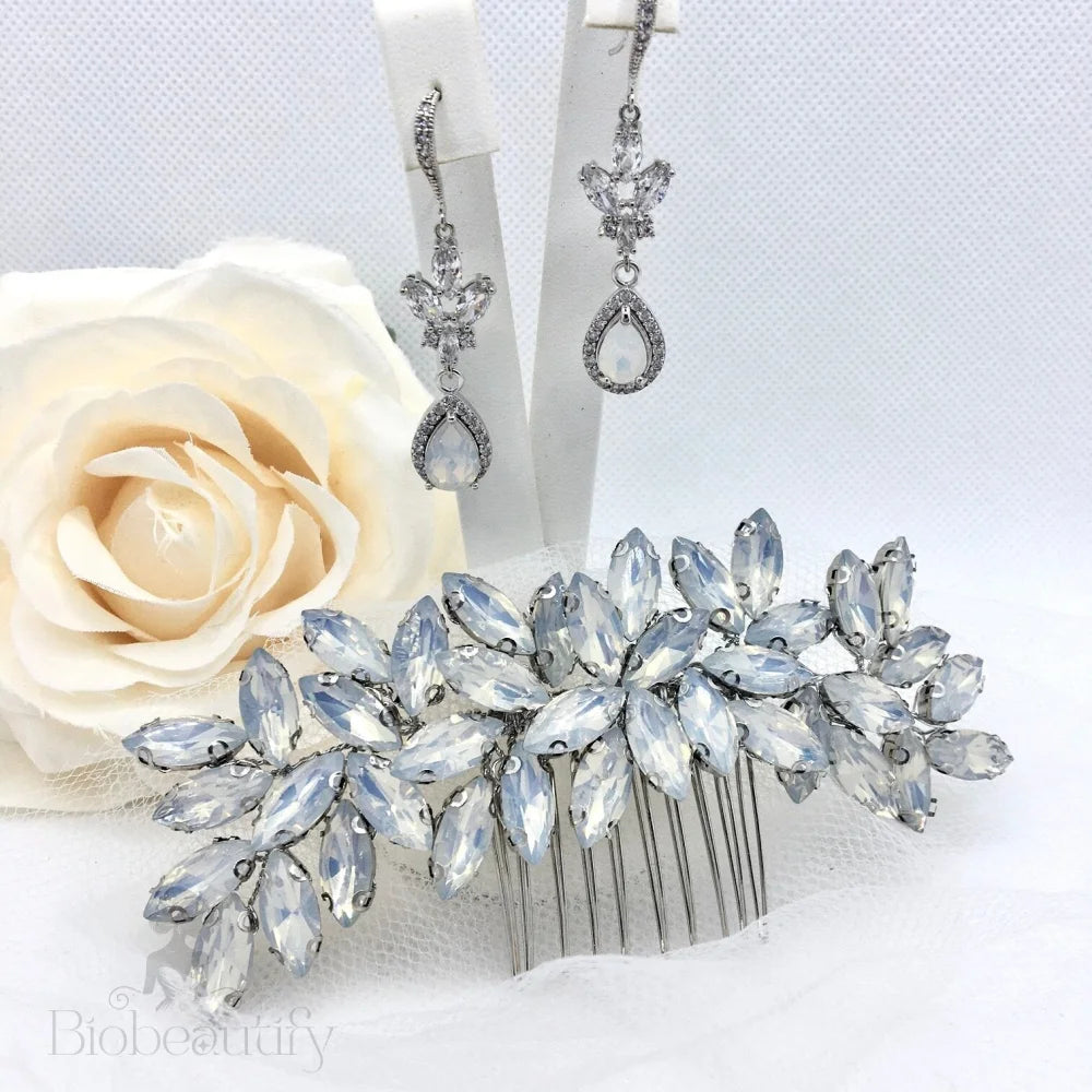 Marielle Opal Bridal Hair Accessories Set