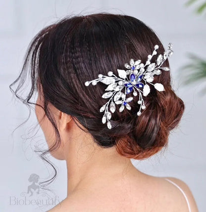 Marina Pearl And Crystal Bridal Hair Comb Available In Multiple Colors