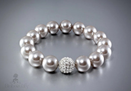 Maya Silver - Pearl Stretch Bracelets