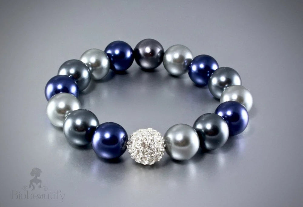 Maya Silver - Pearl Stretch Bracelets