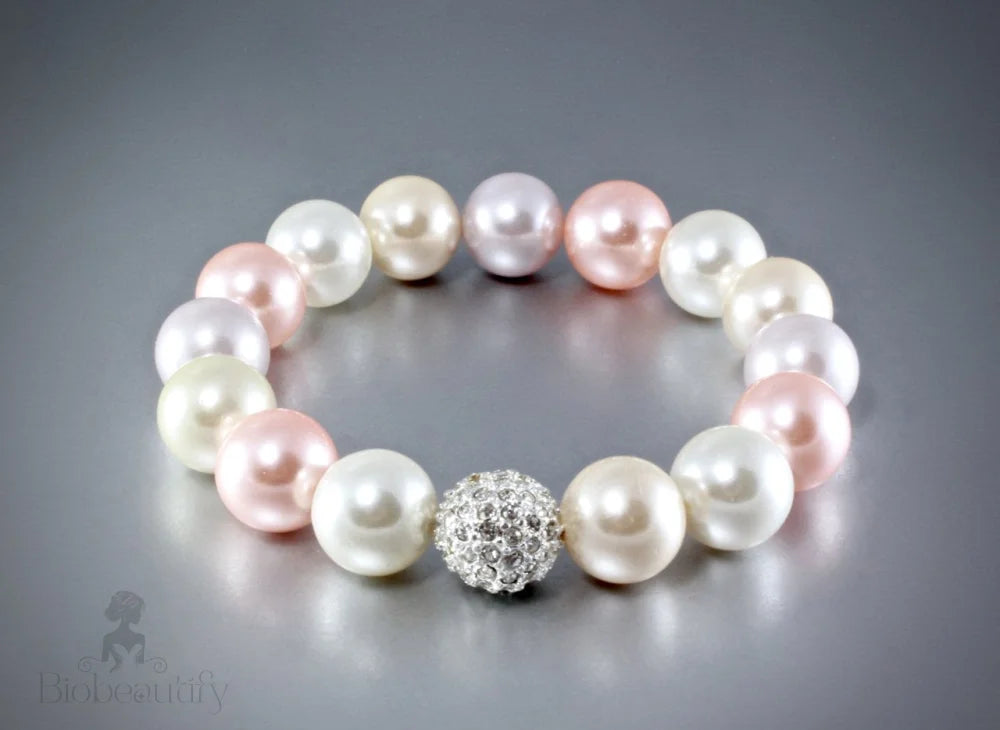 Maya Silver - Pearl Stretch Bracelets