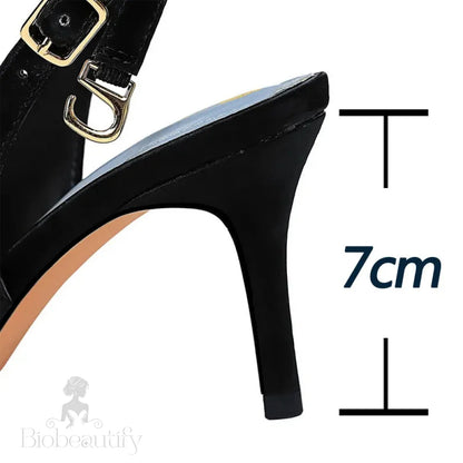 Metal Kitten Heels Hollow High Woman Pumps Sexy Party Shoes