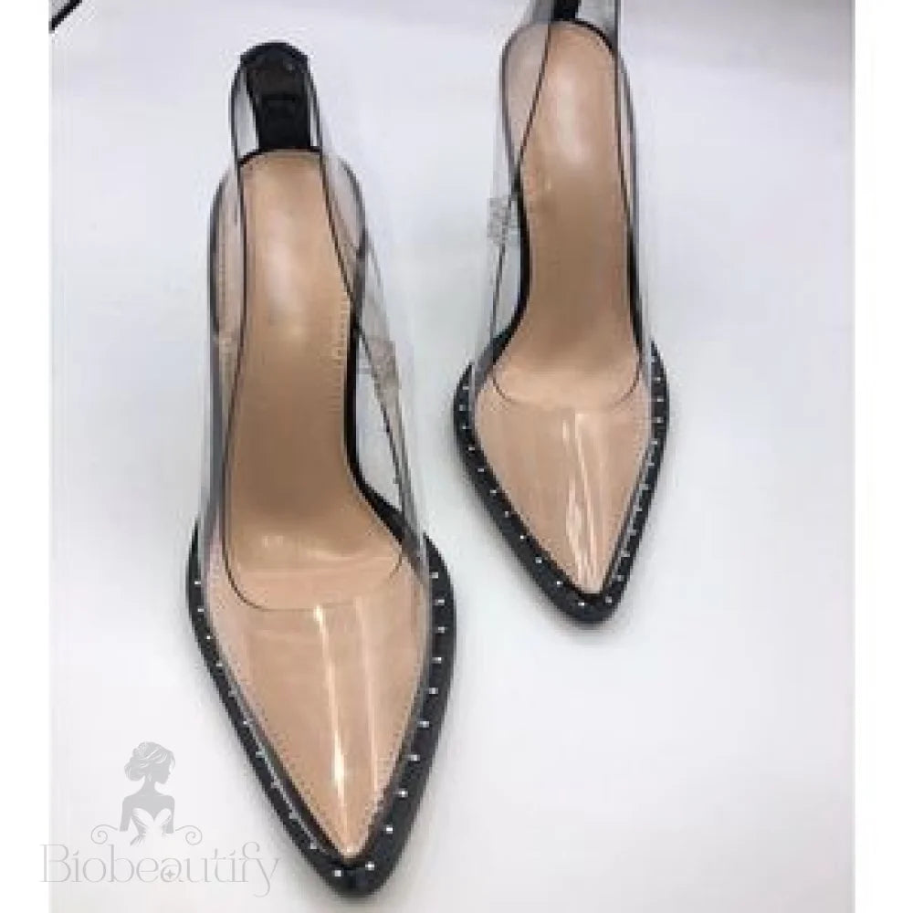 Milano Clear Pumps 8 / Black