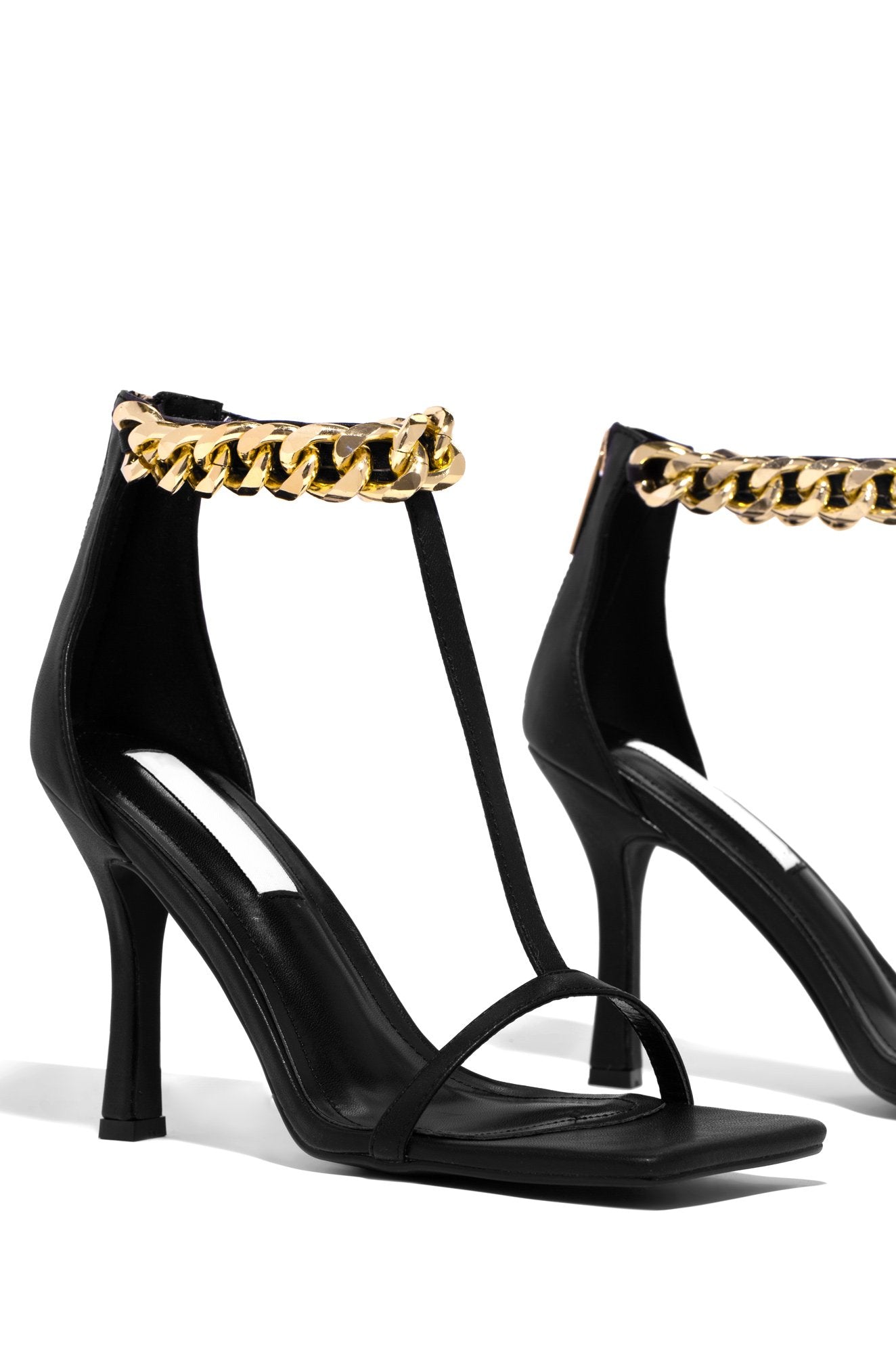 Black Eva Heels 6.5 /