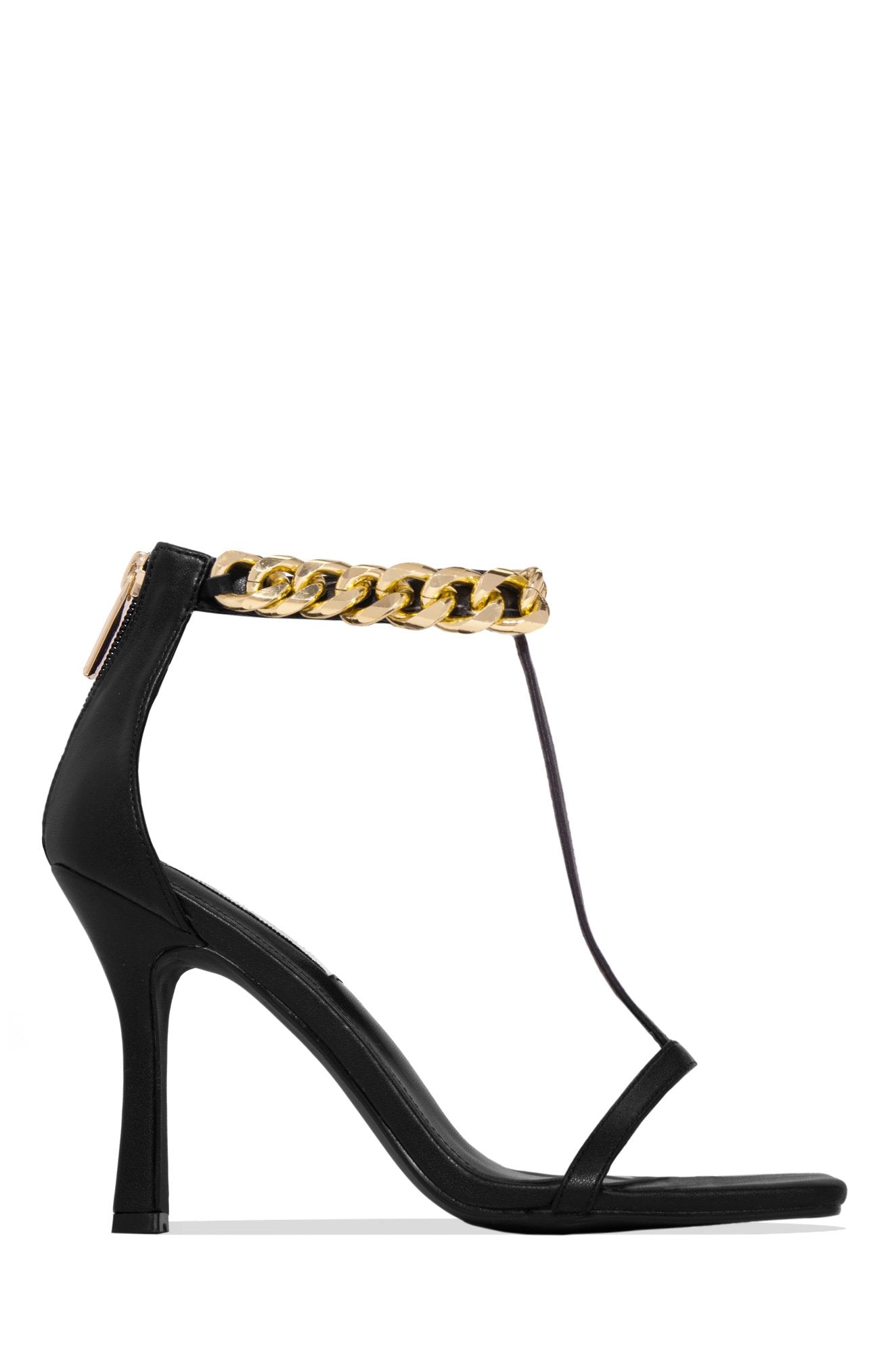 Black Eva Heels 7 /