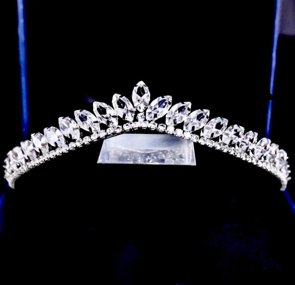 Mona Delicate Zirconia Wedding Tiara