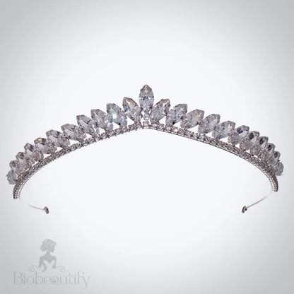 Mona Delicate Zirconia Wedding Tiara