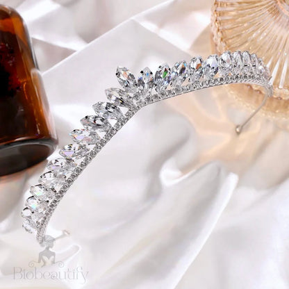 Mona Delicate Zirconia Wedding Tiara