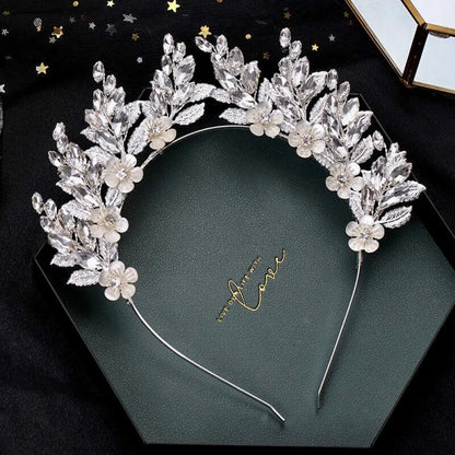 Nikki Bridal Rhinestone Headband Tiara