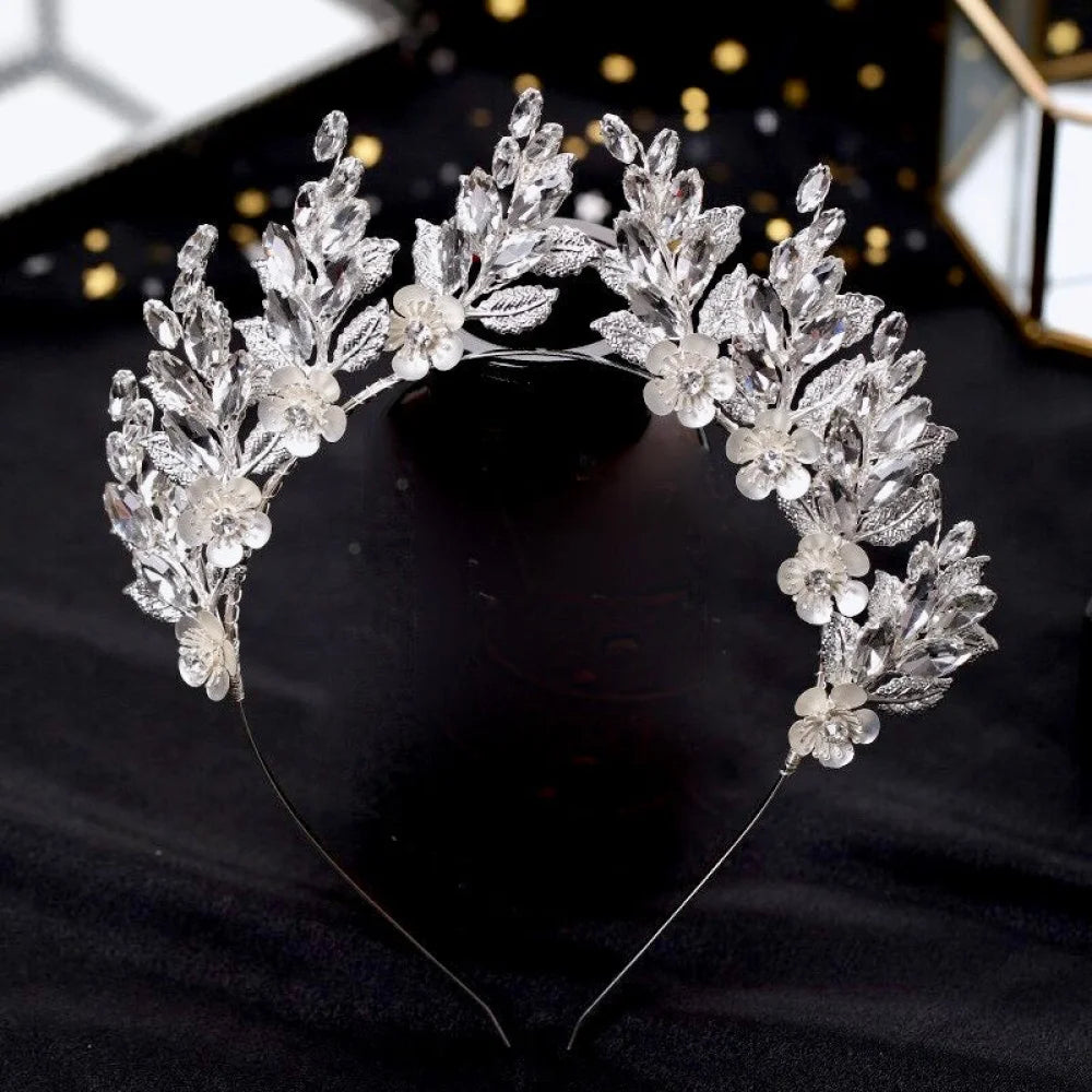 Nikki Bridal Rhinestone Headband Tiara