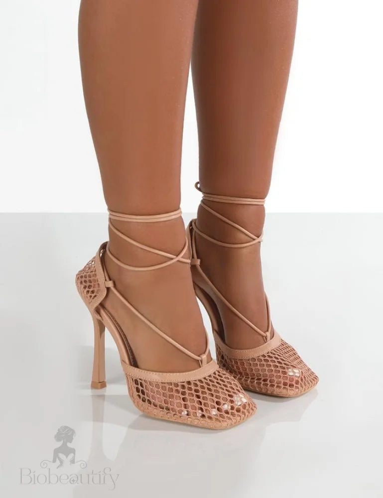 Nude Envie Heels 7.5 /