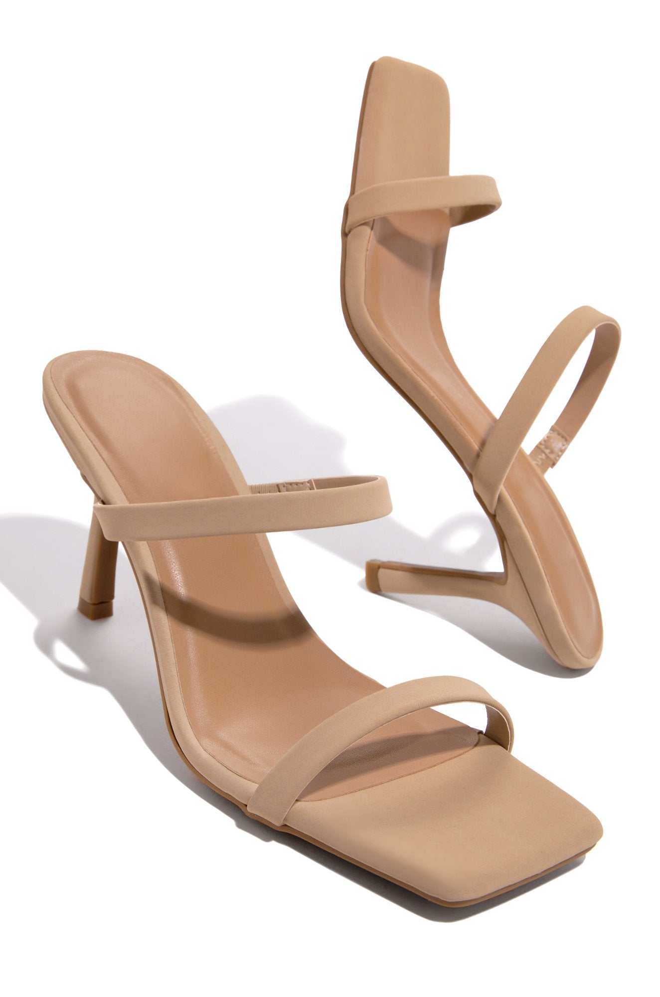 Nude Nina Heels 7.5 /